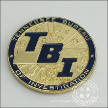 Gold Plated Badge, Organizational Crafts (GZHY-BADGE-076)